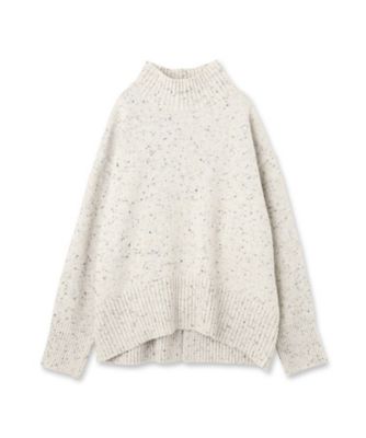 カラーネップボクシーニット（2002594605） | GALLEST