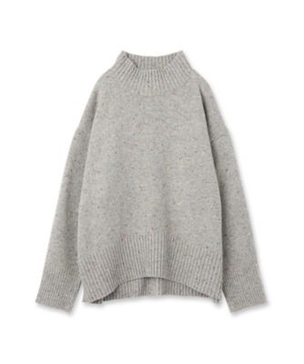 カラーネップボクシーニット（2002594605） | GALLEST