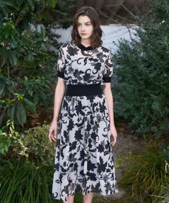 シアーフラワープリントワンピース（2002594641