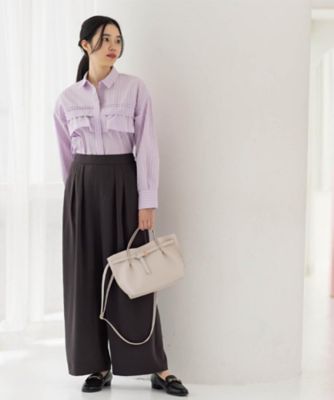 タックイージーワイドパンツ【洗濯機OK】（2002594781