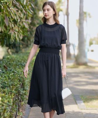 otonaMUSE5月号掲載／ウォッシャブル】ドットカットジャ