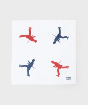 ＜TAKEO KIKUCHI (Men)＞【ＢＯＷＬＥＲ　ＨＡＴ　ＬＡＢＥＬ】ボーラーハットウォーカー　フォンカチ（２００２５９５０９３）