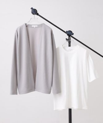 カーディガン＋半袖Tシャツ セットアイテム 洗濯機OK