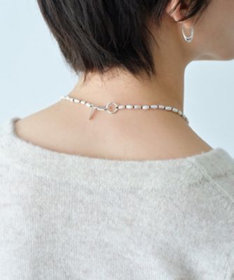 pure line pearl necklace