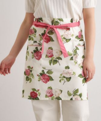 ホワイト系 LAURA ASHLEYのエプロン・ミトン・キッチンタオル | ホーム