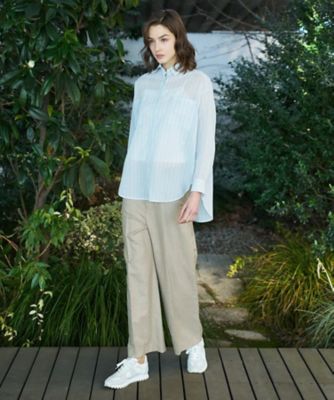 シアー ストライプシャツ（2002595745） | DRESSTERIOR