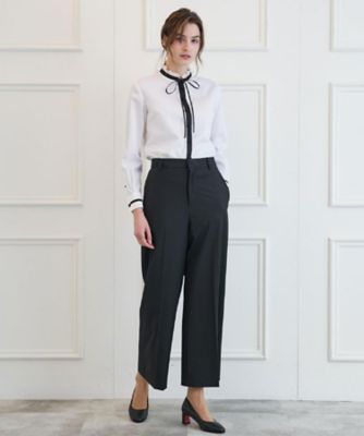 Theory ウォッシャブル ボウタイブラウス Theory luxe - theory luxe 20SS 完売 ウォッシャブル ボウタイ