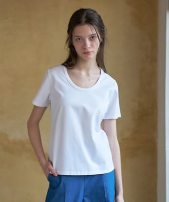 ＜DRESSTERIOR (Women)＞【接触冷感／抗菌防臭／ＵＶカット】ＣＯＯＬ　ＤＥＯＤＯＲＡＮＴ　ＪＥＲＳＥＹ　ＵネックＴシャツ（２００２５９６２００）