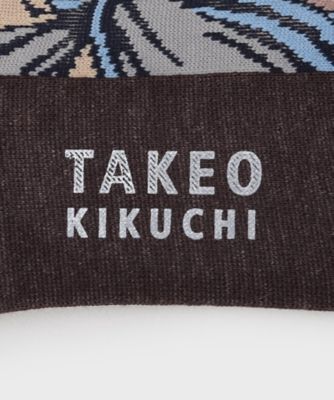 カカオ柄ソックス（2002596216） | TAKEO KIKUCHI (Men