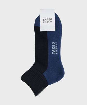 カラーブロック ショートソックス（2002596217） | TAKEO