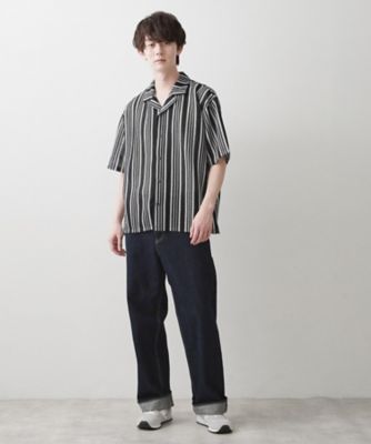 ストライプシャツ（2002596222） | Dessin (Men) /デッサン