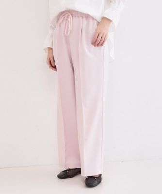 美脚ストレッチイージーワイドパンツ【洗濯機OK