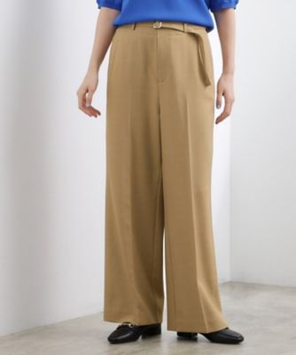 ベルトワイドパンツ（2002596281） | GROVE (Women