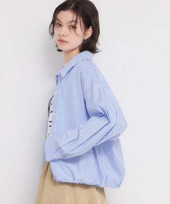 PASSIONE パッシオーネ 2025年製 ブルゾン 青 ショート丈 新品 NIJYUORI SASHIKO SERIES｜BLUE BLUE JAPAN | ハリウッドランチ