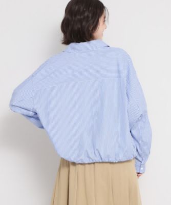 ショート丈シャツブルゾン（2002596555） | THE SHOP TK