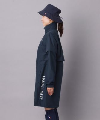 ADABAT NAVY】レッグカバー付きレインワンピース