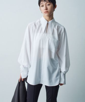 ＜CODE A (Women)＞【Ｒｅ】ｐｏｉｎｔ　ｎｅｃｋ　ｓｈｉｒｔ（２００２５９７２７８）