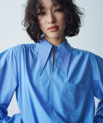 Re】point neck shirt（2002597278