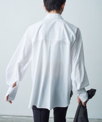 Re】point neck shirt（2002597278