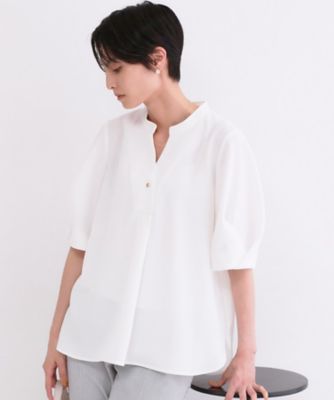 アキラナカtuck sleeve POタックスリーブプルオーバーブラウス AKIRANAKA - アキラナカtuck sleeve POタックスリーブプルオーバー