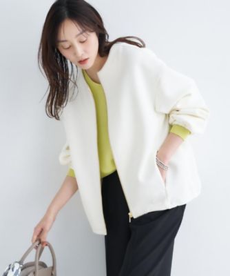 ダンボールジップブルゾン（2002598153） | UNTITLED (Women