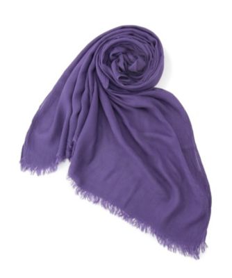 ★新品 限定価格！ ドゥーズィエムクラス カシミヤ混 大判マフラー パープル DEUXIEME CLASSE - ☆新品 限定価格！ ドゥーズィエムクラス カシミヤ