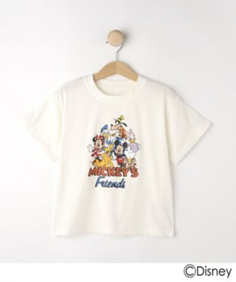 ＜SHOO･LA･RUE (Baby&Kids)＞【Ｄｉｓｎｅｙ】ミッキー＆フレンズプリントＴシャツ（２００２５９８８０３）
