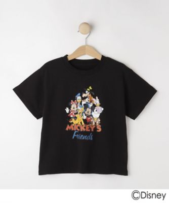 Disney】ミッキー＆フレンズプリントTシャツ