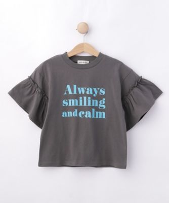 ＜SHOO･LA･RUE (Baby&Kids)＞【１００－１５０ｃｍ】フリルロゴＴシャツ（２００２５９８８１０）