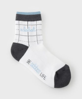 ＜adabat＞チェックレギュラーソックス（２００２５９９４７７）