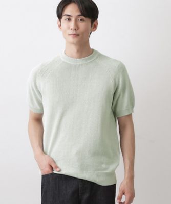 ペーパーブレンドニットTシャツ（2002599888） | Dessin