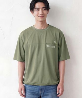メッシュ素材 スポーティTシャツ（2002599892） | Dessin