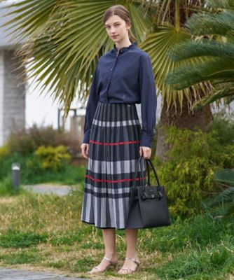 スタンドフリルネックブラウス（2002600024） | DRESSTERIOR