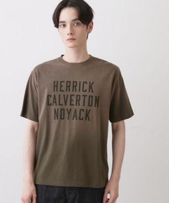 ◆値下げ◆ヴィンテージ加工 ロゴプリント Tシャツ 洗える】ヴィンテージ加工 ロゴTシャツ（2002600042