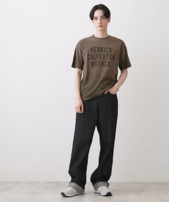 洗える】ヴィンテージ加工 ロゴTシャツ（2002600042