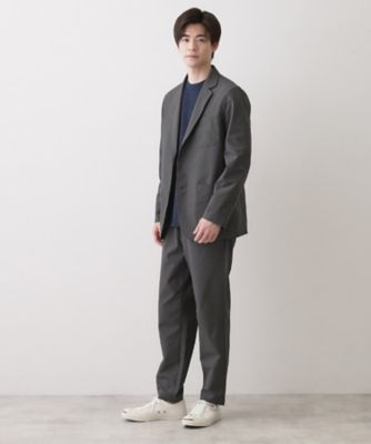 美品 スコッチハウス クールドッツ アンコン ウォッシャブルジャケットL 洗える セットアップ可／洗える】クールドッツ ジャケット