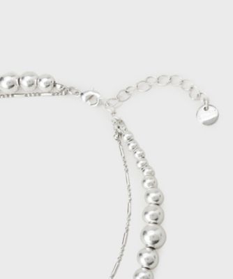 ダブルストランドネックレス（2002600365） | GALLEST