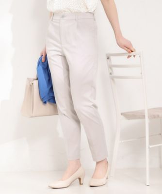 ＜SHOO LA RUE (Women)＞【ひんやり／洗濯機可／Ｓ－ＬＬ】スティックパンツ（２００２６００４１７）