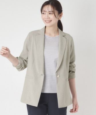 ＜CORDIER (Women)＞【セットアップ／接触冷感／ドライタッチ】テーラードジャケット（２００２６００６１９）