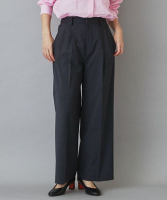 DRESSTERIOR (Women)/ドレステリア ウォッシャブルタックワイドパンツ（２００２６００７５７）