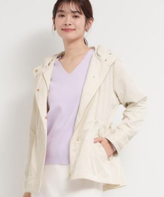 フェミニンにもクールにも】ウエストドロストマウンテンパーカー