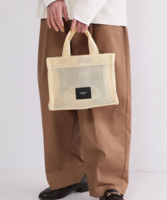 メッシュスクエアミドルトートバッグ【2WAY