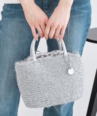 ラメバスケット調ミドルバッグ（2002600879） | OPAQUE.CLIP