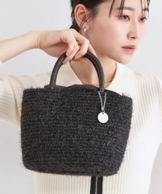 ＜OPAQUE.CLIP (Women)＞ラメバスケット調ミドルバッグ（２００２６００８７９）