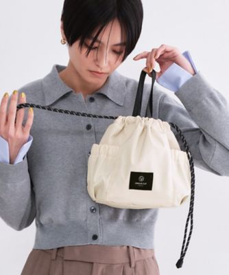 ＜OPAQUE.CLIP (Women)＞２ＷＡＹサイドポケット　巾着ミニショルダー（２００２６００９０３）