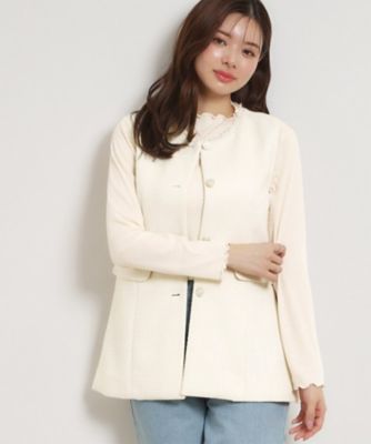 カルゼスラブツイードジレ（2002601022） | COUTURE BROOCH