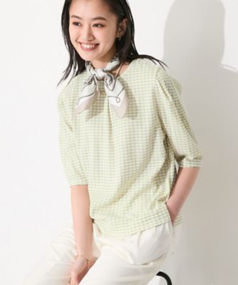 グリーン系 7号（S） レディースのTシャツ・カットソー | 三越伊勢丹