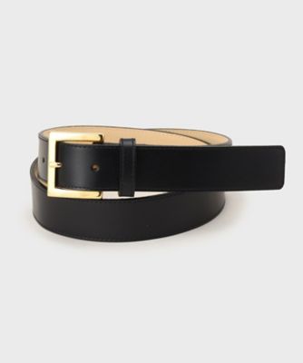 ＜UNTITLED (Women)＞【日本製／本革】スクエアバックルベルト（２００２６０１１６５）