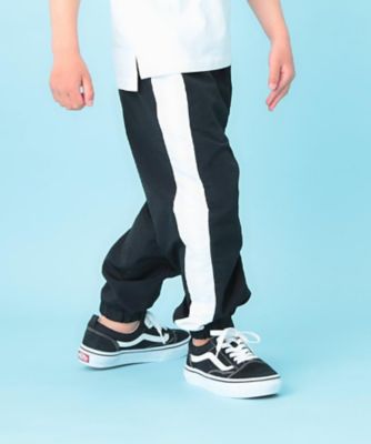 ＜THE SHOP TK (Baby&Kids)＞【１１０－１６０】配色ラインナイロンパンツ（２００２６０１３６５）