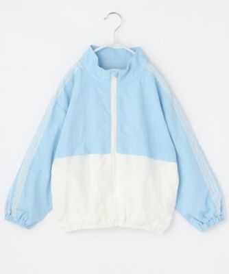 ＜THE SHOP TK (Baby&Kids)＞【１１０－１６０】レース配色ナイロンブルゾン（２００２６０１３６７）